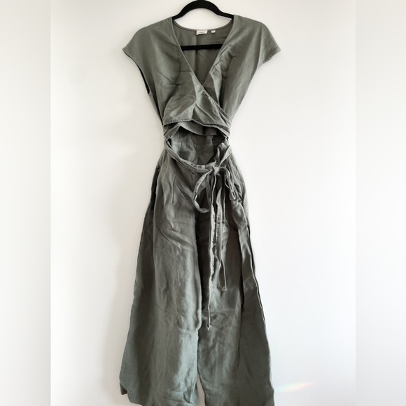 Aritzia Pants - Wilfred Brax Jumpsuit (Sage)